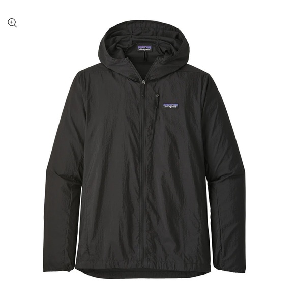 Patagonia Men's Houdini Packable Windbreaker Jacket - Black, Size Small - Picture 1 of 8